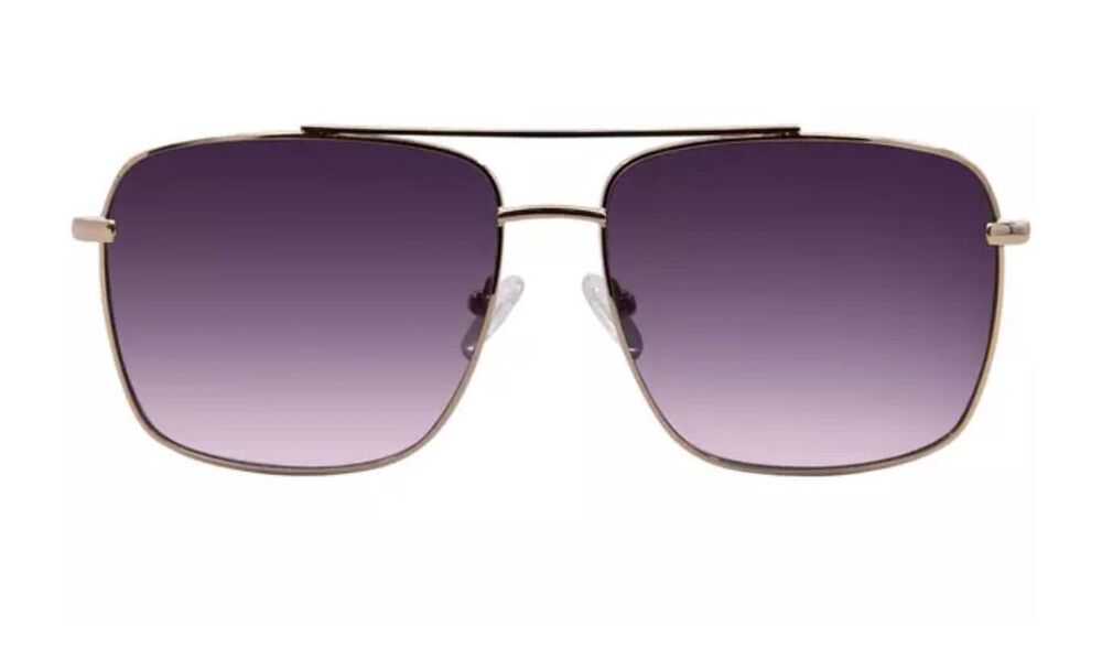 QUAY Hot Take Lens Cat Unisex Gold Sunglasses New